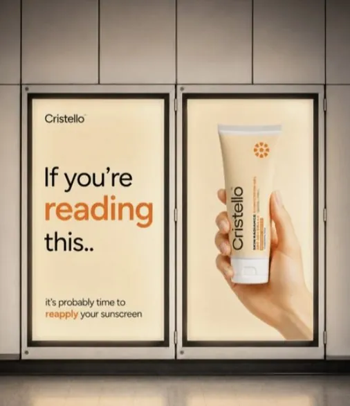 Cristello — affichage métro